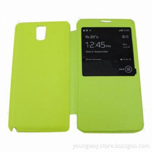 S View Flip Cover Leather Case for Samsung Galaxy Note 3 N9000